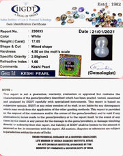 17.05/CT NATURAL KESHI PEARL